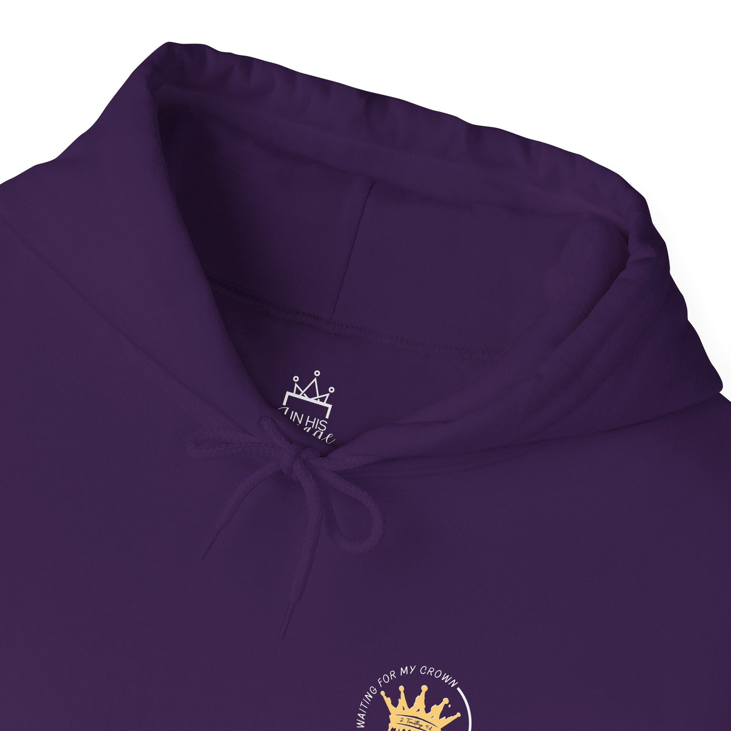 Waiting for My Crown - 2 Timothy 4:8 Hoodie (Royal Citizenship)