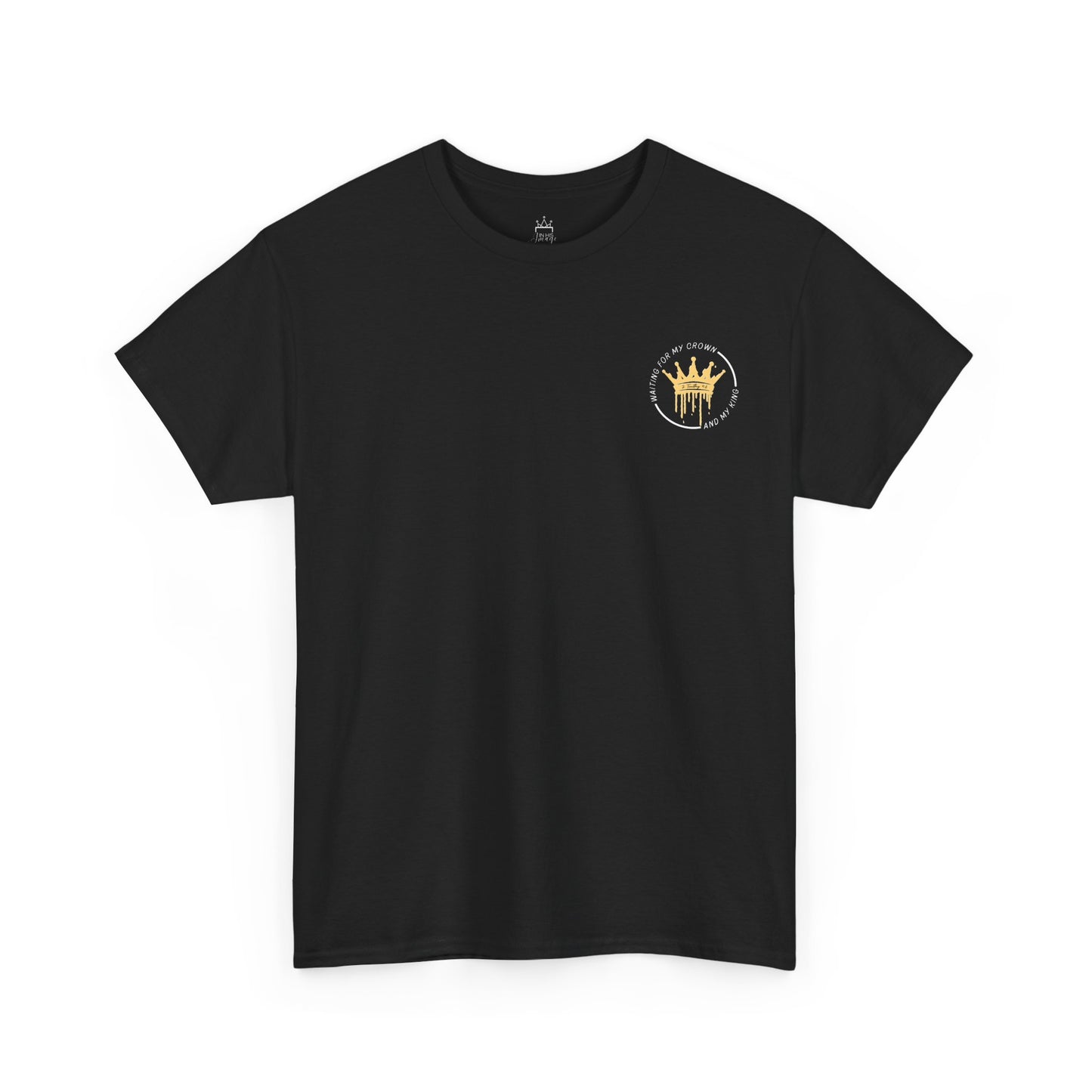 Waiting for My Crown - 2 Timothy 4:8 Cotton Tee (Royal Citizenship)