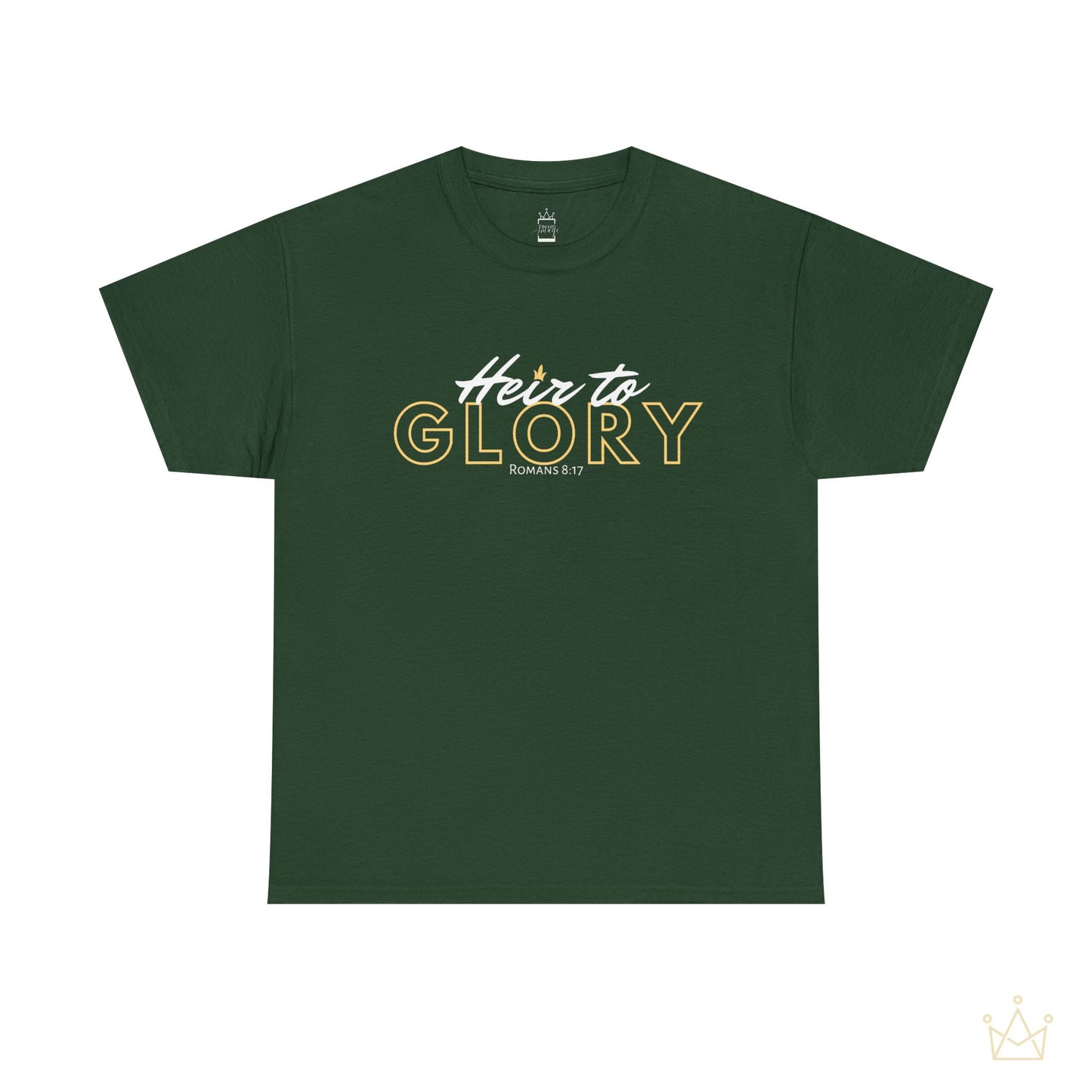 Heir to Glory - Romans 8:17 Cotton Tee (Royal Citizenship)