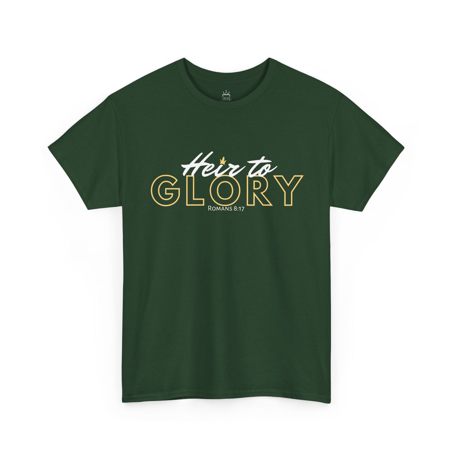 Heir to Glory - Romans 8:17 Cotton Tee (Royal Citizenship)
