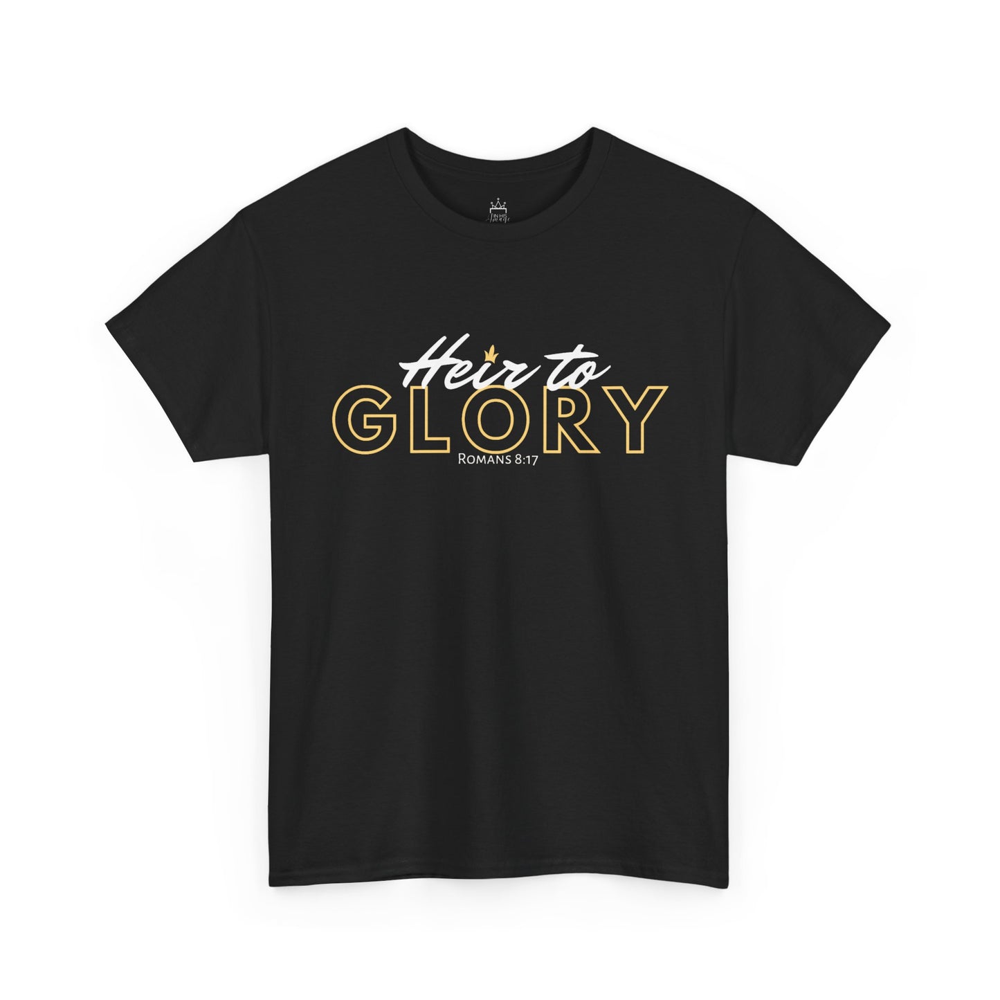 Heir to Glory - Romans 8:17 Cotton Tee (Royal Citizenship)