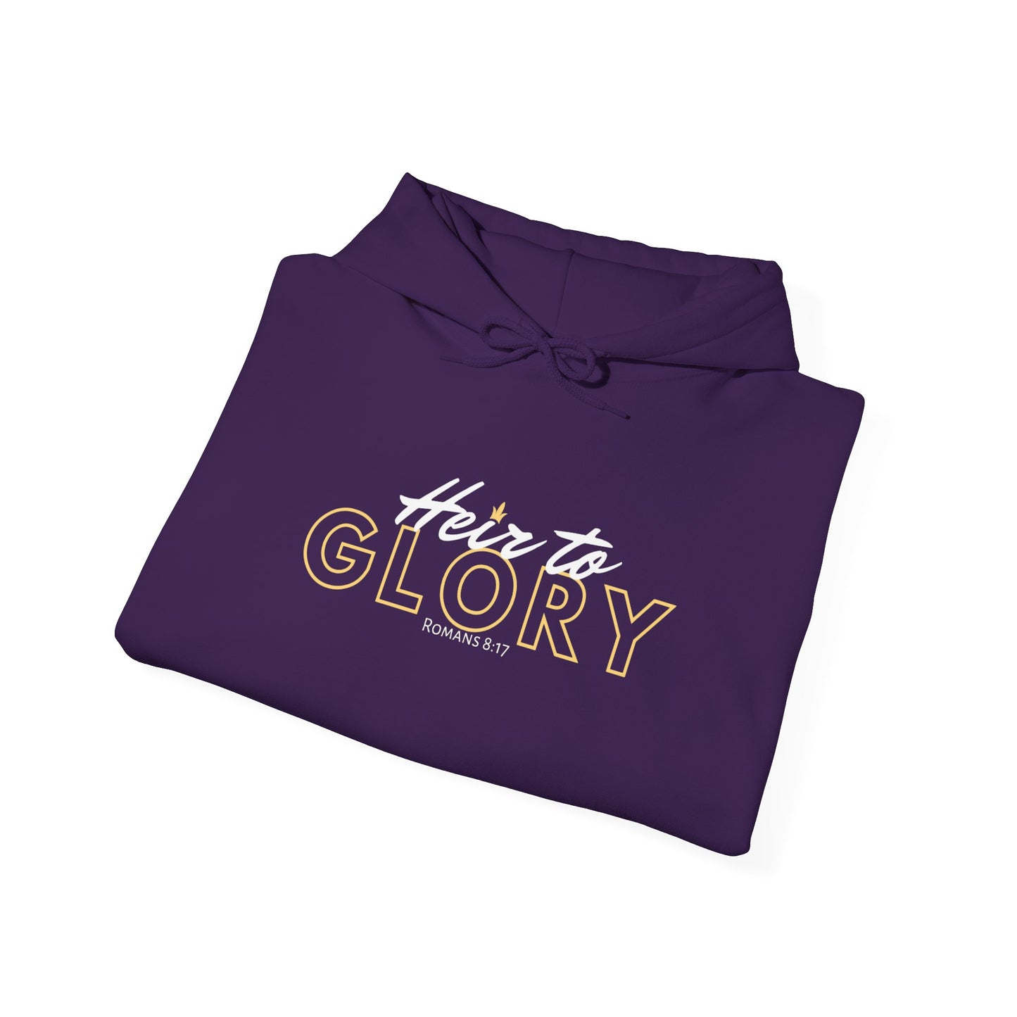 Heir to Glory - Romans 8:17 Hoodie (Royal Citizenship)