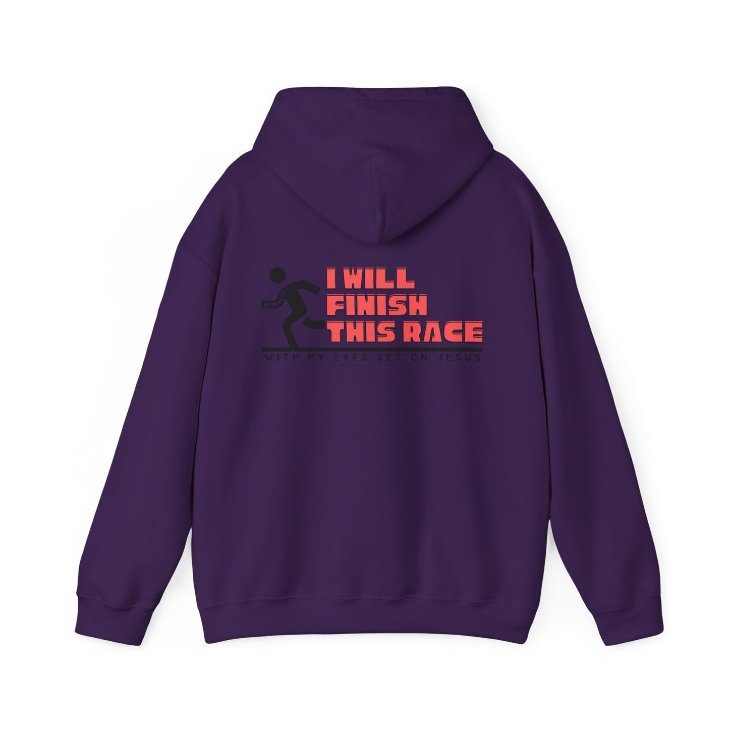 Finish this Race - Hebrews 12:1-2 Hoodie