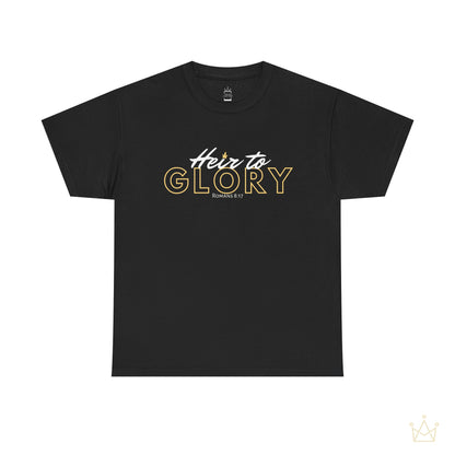 Heir to Glory - Romans 8:17 Cotton Tee (Royal Citizenship)