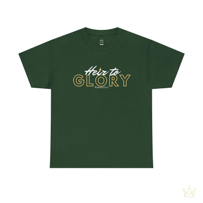 Heir to Glory - Romans 8:17 Cotton Tee (Royal Citizenship)