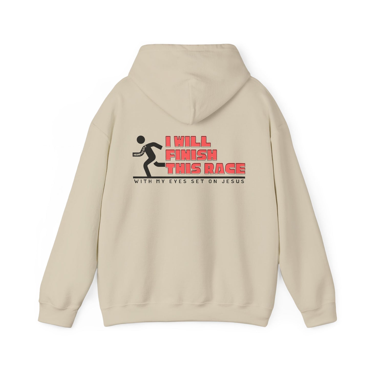 Finish this Race - Hebrews 12:1-2 Hoodie