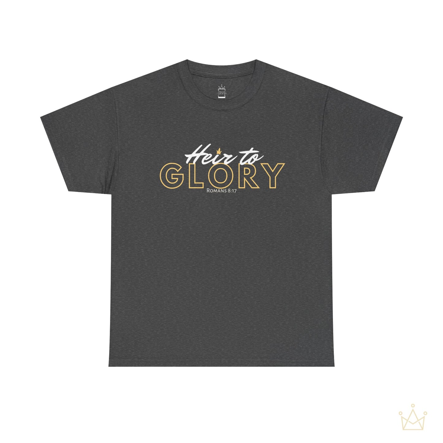 Heir to Glory - Romans 8:17 Cotton Tee (Royal Citizenship)