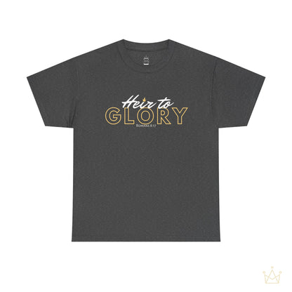 Heir to Glory - Romans 8:17 Cotton Tee (Royal Citizenship)