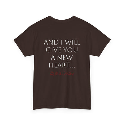 New Heart - Ezekiel 36:26 Cotton Tee