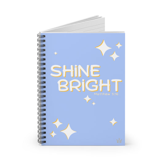 Shine Bright - Matthew 5:16 Notebook