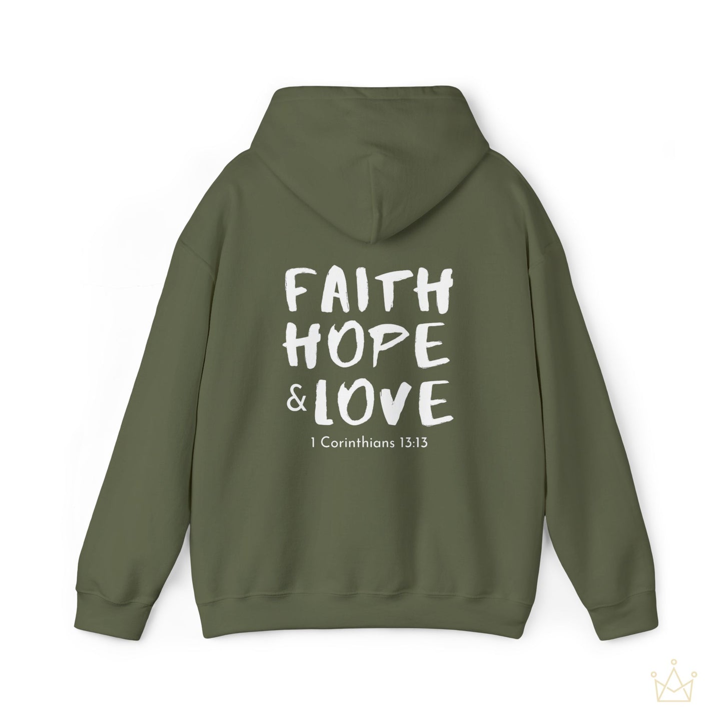 Faith, Hope, & Love - 1 Corinthians 13:13 Hoodie