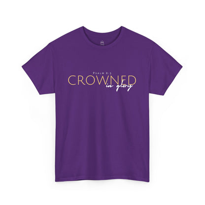 Crowned in Glory - Psalm 8:5 Cotton Tee (Royal Redemption)