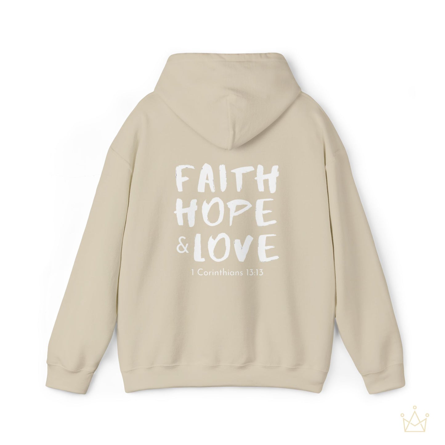 Faith, Hope, & Love - 1 Corinthians 13:13 Hoodie