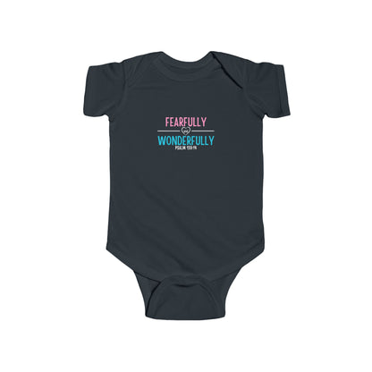 Fearfully & Wonderfully - Psalm 139:14 Onesie