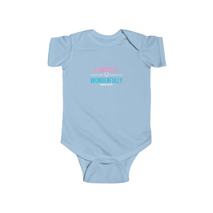 Fearfully & Wonderfully - Psalm 139:14 Onesie