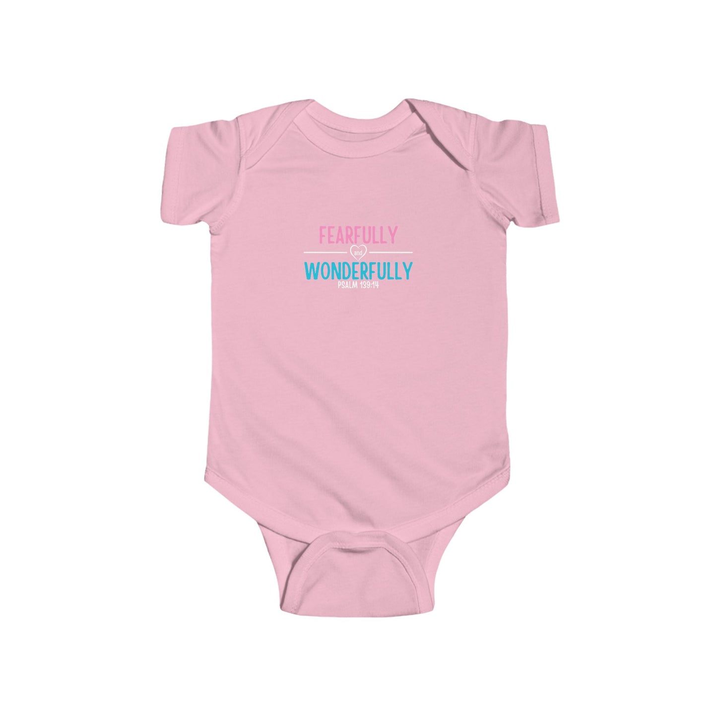 Fearfully & Wonderfully - Psalm 139:14 Onesie