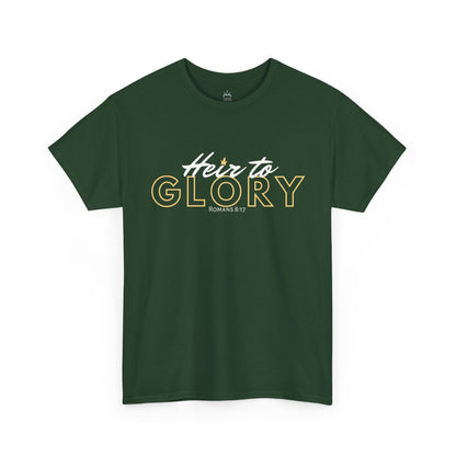 Heir to Glory - Romans 8:17 Cotton Tee (Royal Citizenship)