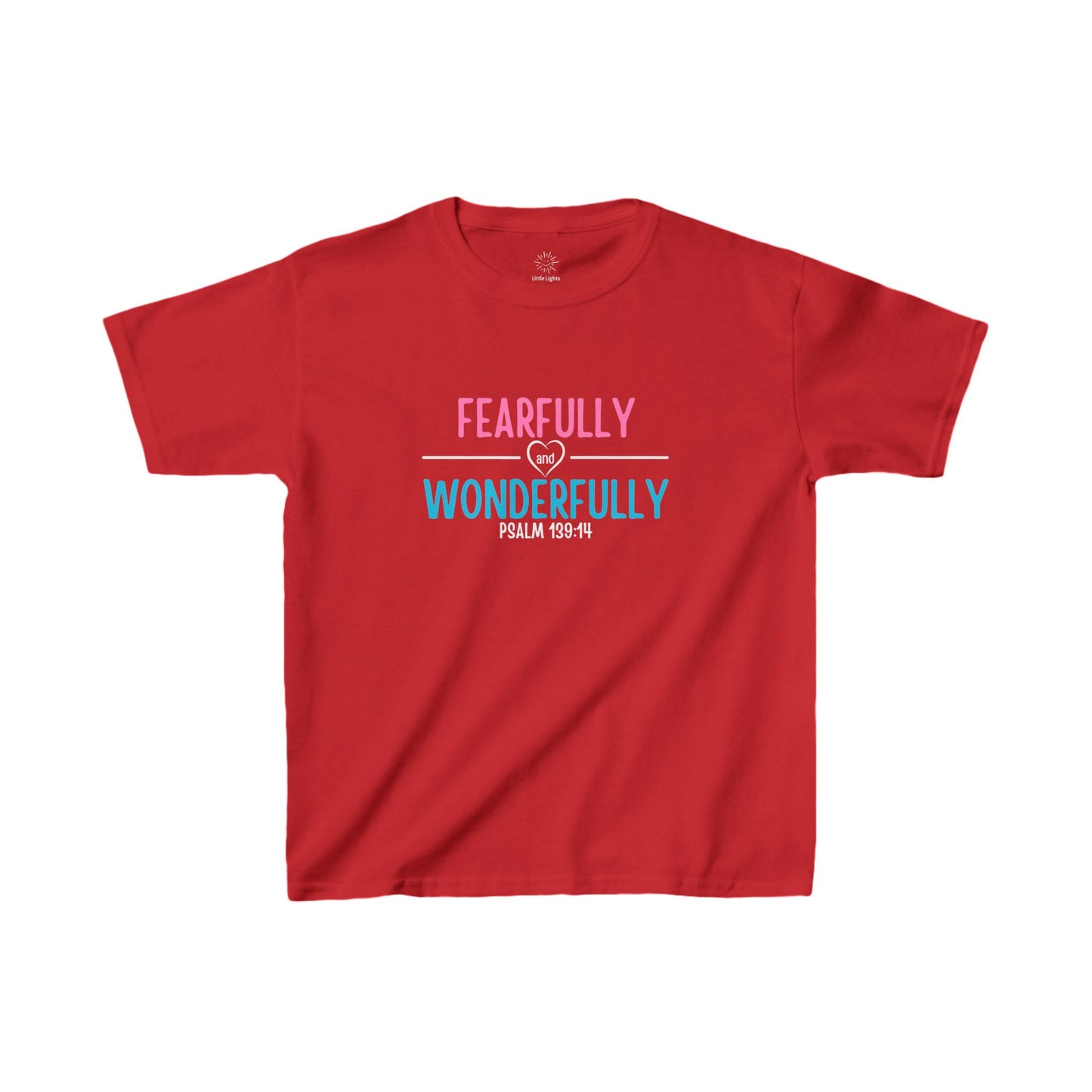 (Kids) Fearfully & Wonderfully - Psalm 139:14 Cotton Tee