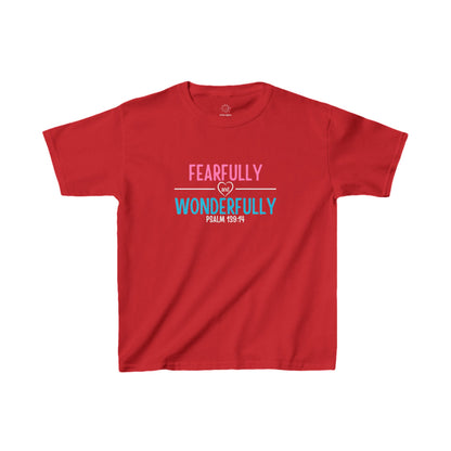 (Kids) Fearfully & Wonderfully - Psalm 139:14 Cotton Tee