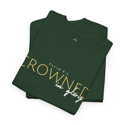 Crowned in Glory - Psalm 8:5 Cotton Tee (Royal Redemption)