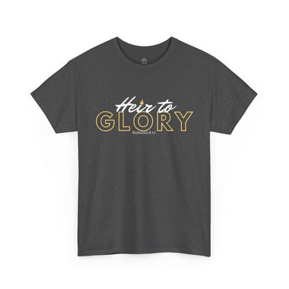 Heir to Glory - Romans 8:17 Cotton Tee (Royal Citizenship)